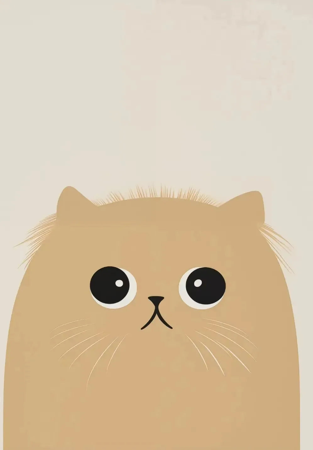 Cartoon Cute Cat Posters and Prints Minimalist Canvas Paintings Modern Wall Art Picture for Kids Room Nursery Decor Gifts