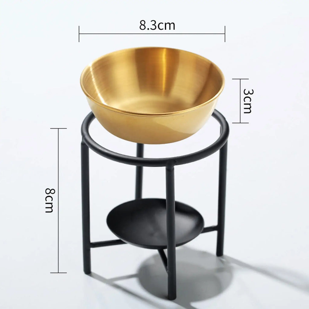 Essential Oil Burner Tealight Candle Holder for Patio Housearming Restaurant