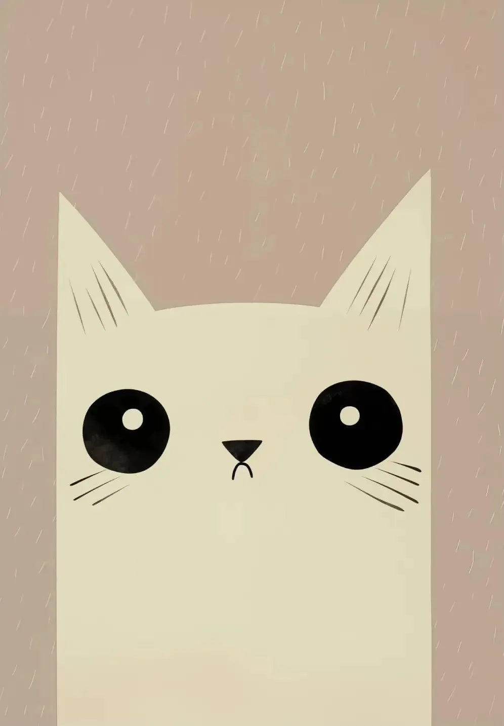 Cartoon Cute Cat Posters and Prints Minimalist Canvas Paintings Modern Wall Art Picture for Kids Room Nursery Decor Gifts
